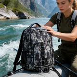HDB1923 Digital Camo Waterproof Tactical Backpack for Kayaking River Trekking Water Sports Outdoor Adventures