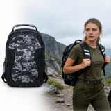 HDB1924 Digital Camo Waterproof Tactical Backpack with Reflective Shoulder Straps for Mountain Rainy Hiking Outdoor Camping