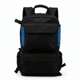 FSB1903 Grey Yellow Accent Waterproof Outdoor Backpack with Multi Pockets for Hiking Fishing River Travel