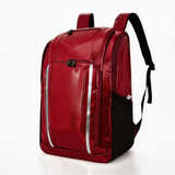 WBP1911 Brown Water Resistant Hiking Backpack with Reflective Strip for Rainy Outdoor Camping Travel
