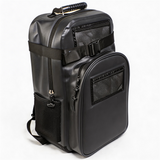 WDF1912 Grey Hard Shell Fully Waterproof Backpack with Multi Mesh Pockets for Kayaking River Hiking