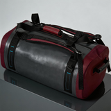 WDF1902 Red Roll Top Waterproof Motorcycle Dry Duffel Bag with Reflective Strips