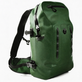 WBP1905 Tan Heavy Duty Fully Waterproof Dry Backpack with Multi Straps for Outdoor Hiking Kayaking
