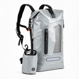 WBP1902 Heavy Duty Blue Waterproof Dry Bag Backpack Reflective Stripe for Outdoor Water Sports