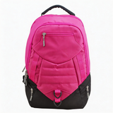 HDB1901 Pink Black Waterproof Ski Backpack with Adjustable Chest Straps for Winter Snow Sports & Snowboarding