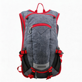 HDB1902 Grey Camo Snowproof Ski Backpack with External Gear Straps for Backcountry Alpine Skiing & Snowboarding