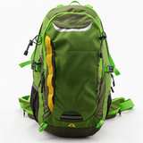 HDB1904 Green Yellow Snowproof Ski Backpack with Adjustable Harness for Winter Mountaineering & Snow Sports