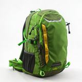 HDB1904 Green Yellow Snowproof Ski Backpack with Adjustable Harness for Winter Mountaineering & Snow Sports