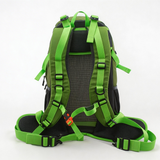 HDB1904 Green Yellow Snowproof Ski Backpack with Adjustable Harness for Winter Mountaineering & Snow Sports