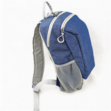 HDB1911 Blue Grey Waterproof Kayaking Backpack with Mesh Side Pockets for Water Sports River Trekking