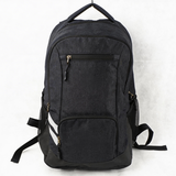 HDB1914 Black Waterproof Hiking Backpack with Reflective Strips for Mountain Trekking Rainy Outdoor Adventures