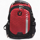 HDB1915 Red Black Waterproof Sports Backpack with Reflective Strip for Kayaking Water Sports & Hiking