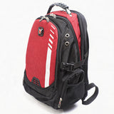 HDB1915 Red Black Waterproof Sports Backpack with Reflective Strip for Kayaking Water Sports & Hiking