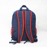 HDB1920 Blue Red Waterproof Lightweight Backpack with Mesh Side Pocket for Mountain Hiking Rainy Outdoor Trips