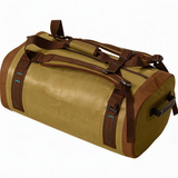 WDF1902 Red Roll Top Waterproof Motorcycle Dry Duffel Bag with Reflective Strips