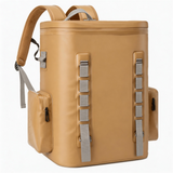 WCB1914 Grey Fully Welded Waterproof Dry Backpack with Molle Webbing & Side Pockets for Kayaking River Rafting