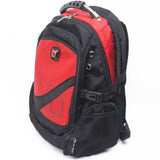 HDB1918 Red Black Waterproof Sports Backpack with Hard Top Handle for Kayaking Water Sports Mountain Hiking