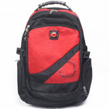 HDB1918 Red Black Waterproof Sports Backpack with Hard Top Handle for Kayaking Water Sports Mountain Hiking