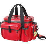 WCB1909 Grey Waterproof Insulated Fishing Cooler Bag with Multi Storage Pockets Reflective Strip for Lake Angling