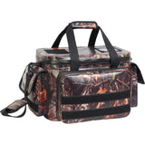 WCB1911 Forest Camo Waterproof Insulated First Aid Cooler Bag with Multi Storage Pockets for Hunting Wilderness Medical Use