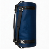 WDF1905 Grey Blue Accent Roll Top Waterproof Motorcycle Dry Duffel Bag for Rainy Road Trips