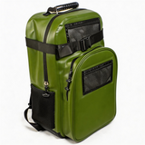 WDF1912 Grey Hard Shell Fully Waterproof Backpack with Multi Mesh Pockets for Kayaking River Hiking