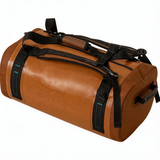 WDF1902 Red Roll Top Waterproof Motorcycle Dry Duffel Bag with Reflective Strips