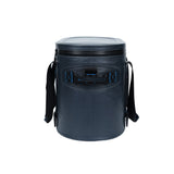 WCB1903-2 Dark Navy Waterproof Insulated Soft Cooler Bag with Front Zipper Pocket for Beach Fishing Camping