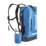 WBP1902 Heavy Duty Blue Waterproof Dry Bag Backpack Reflective Stripe for Outdoor Water Sports