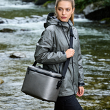 WCB1907 Autumn Leaf Camo Waterproof Insulated Cooler Bag with Detachable Crossbody Strap for Mountain Camping