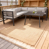 WLSF2511 Dark Grey Metal Frame L-Shaped Outdoor Sectional Sofa Set with Square Coffee Table – Santa Barbara California Modern Luxury Patio Furniture Set