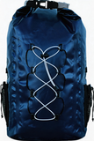 WBP1903 Olive Green Roll Top Waterproof Dry Backpack with External Bungee Cord for Hiking Kayaking
